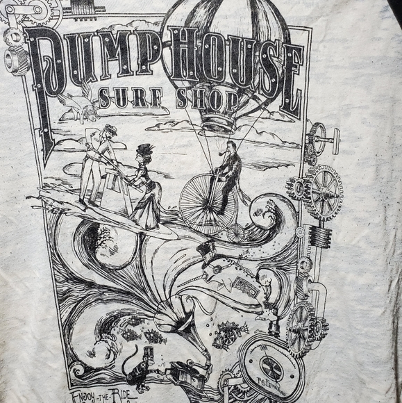 Pump House Baseball Tee - Medium - Picture 2 of 2